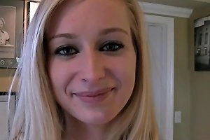 Innocent Blonde Schoolgirl Gets Fucked And Facialized